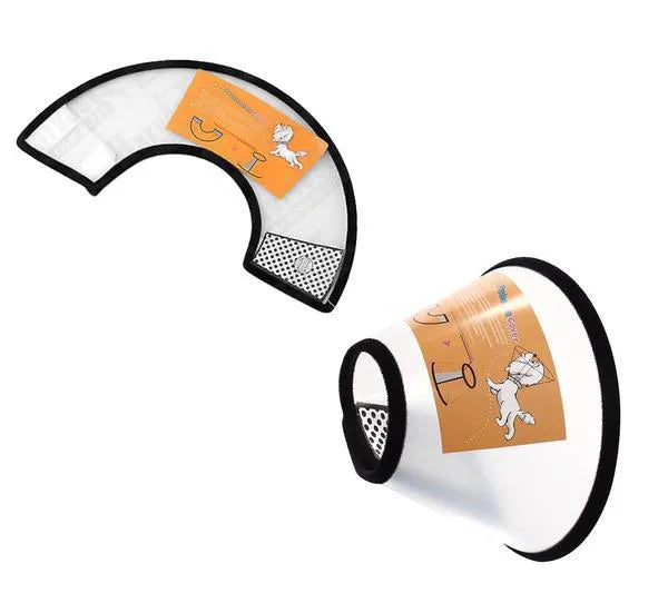 Pet Dog Plastic Adjustable Cone Collar 52