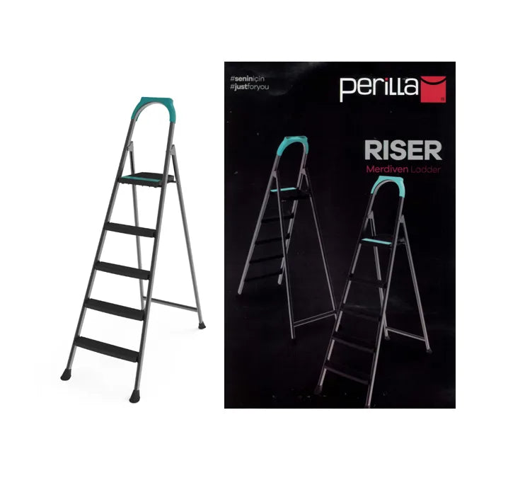 4 + 1 Perilla Riser Metal Indoor Outdoor Step Ladder L5