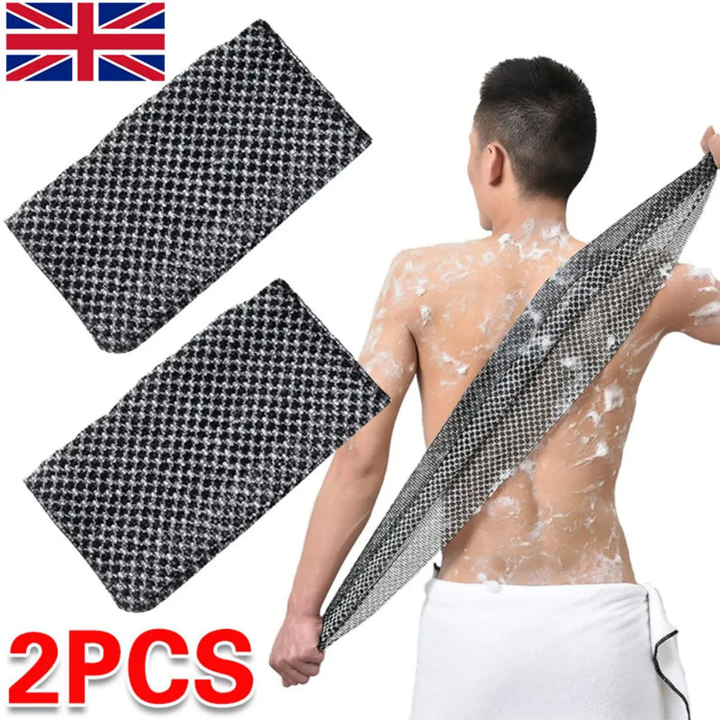 Body Cleaning Back Scrubber Exfoliating Bath Towel Washcloth Shower Scrubber
