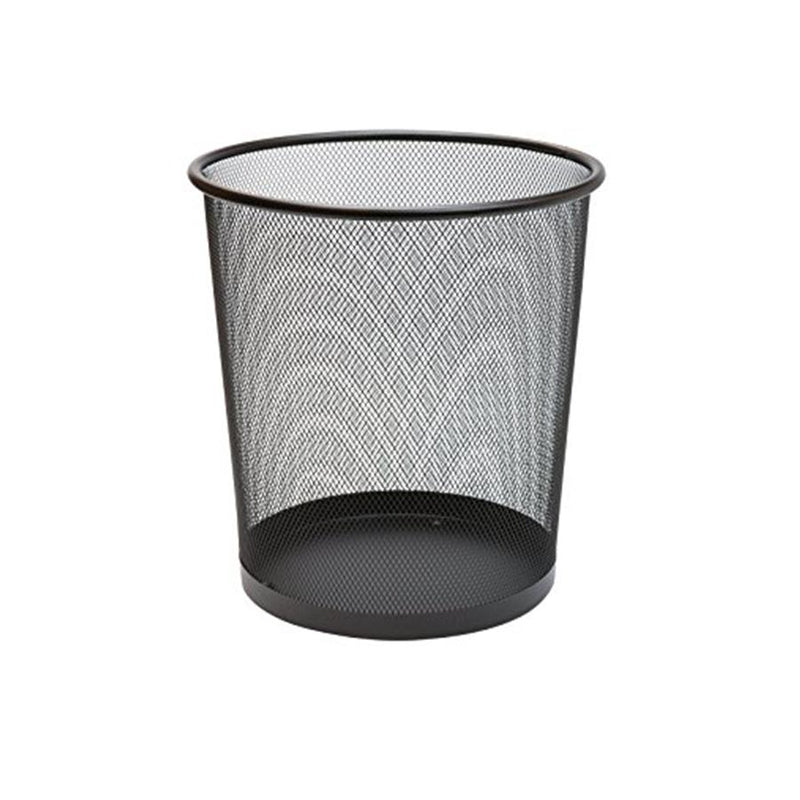 Metal Mesh Waste Paper Office Bin Assorted Colours