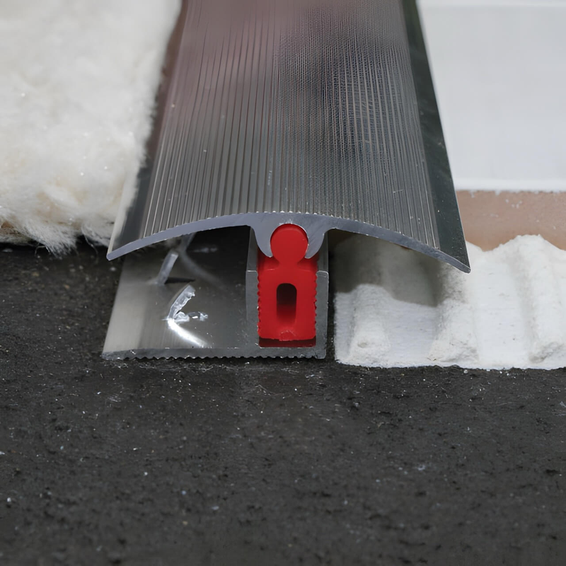 Aluminium Adjustable Height Carpet Door Threshold Strip 40mm with Easy Clip TTG Pivots