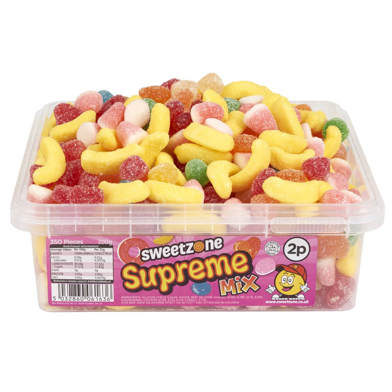 Supreme Mix 700g Tub Sweets