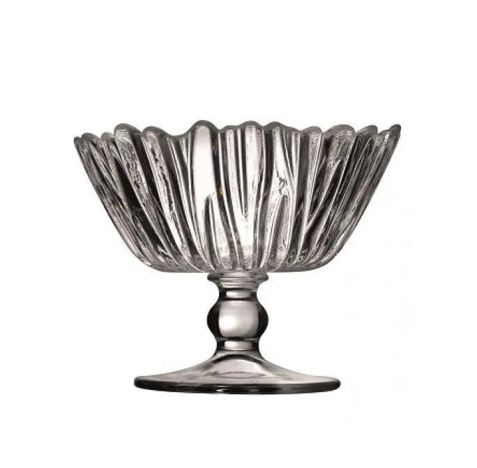 Pb Aurora Glass Footed Candy Sweets Display Bowl