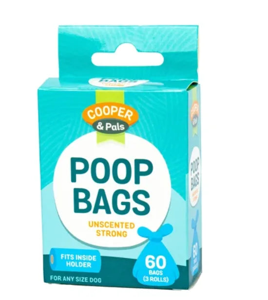 Doggy Doo Poop Bag Refills 3 x 20 Pack