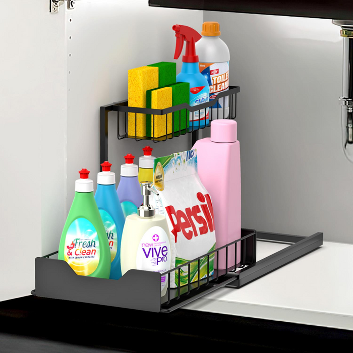 VINSANI METAL UNDER SINK STORAGE 1010498