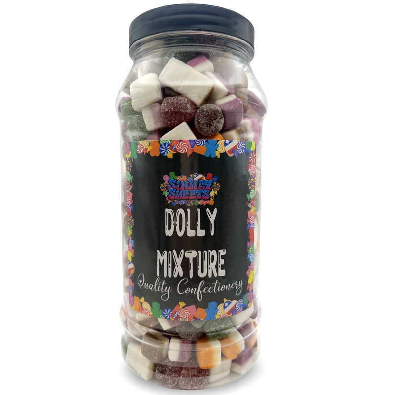 Dolly Mixtures Retro Sweets Gift Jar - 725g