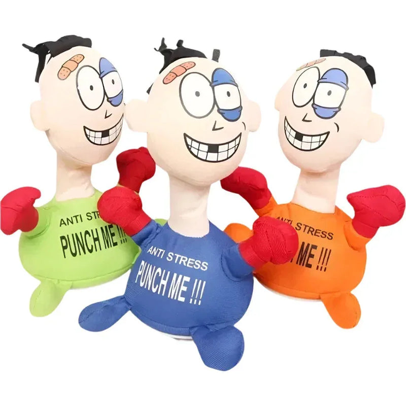Anti-Stress Punch Me Toy With Sound Assorted