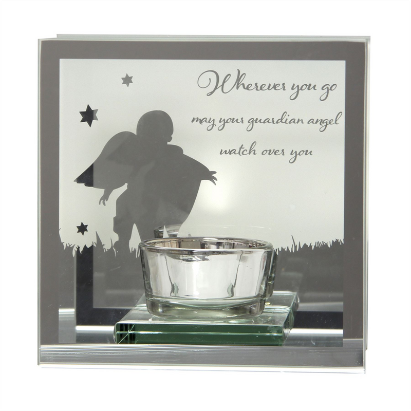 Reflections Of The Heart Mirror Tea Light - Guardian Angel