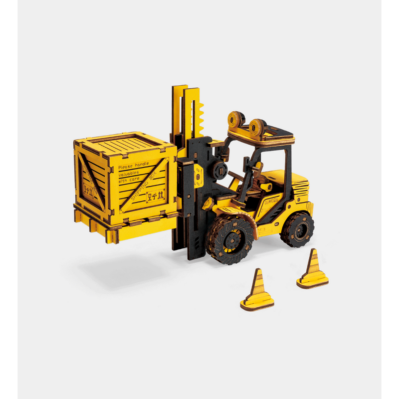 ROBOTIME ROKR Forklift Puzzle Building Toy