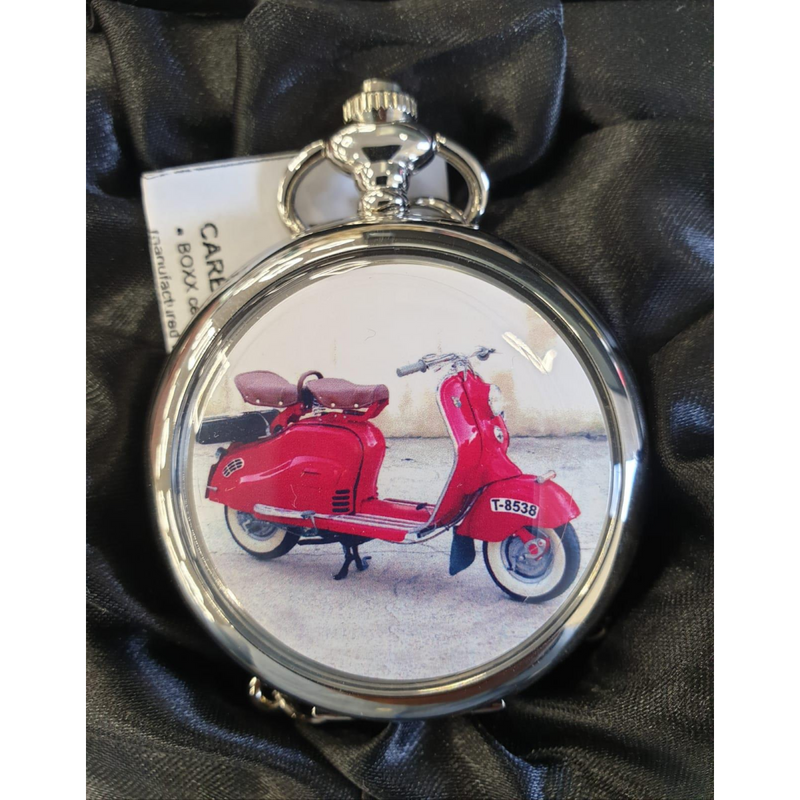 Boxx Picture Pocket watch Red Scooter P5061.22