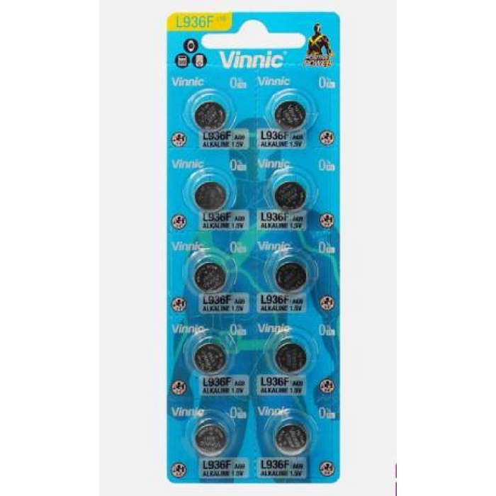 Vinnic L936 AG9 Watch Battery Card of 10