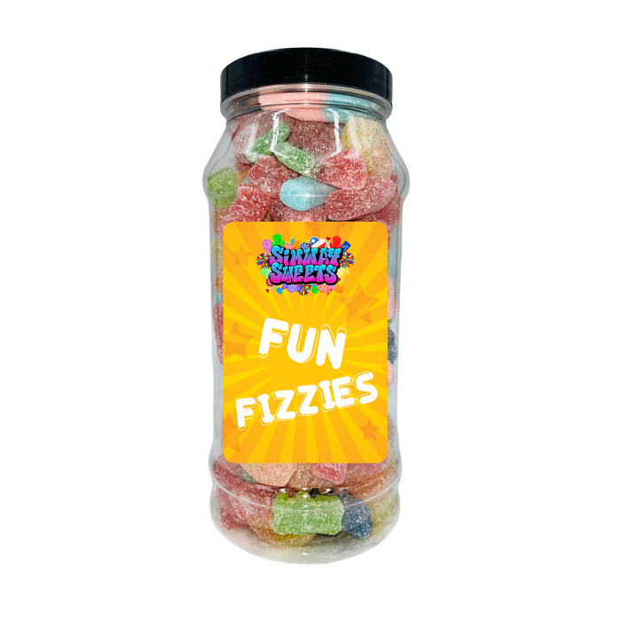 Simway Sweets Fun Fizzies Mix Sweet Gift Jar