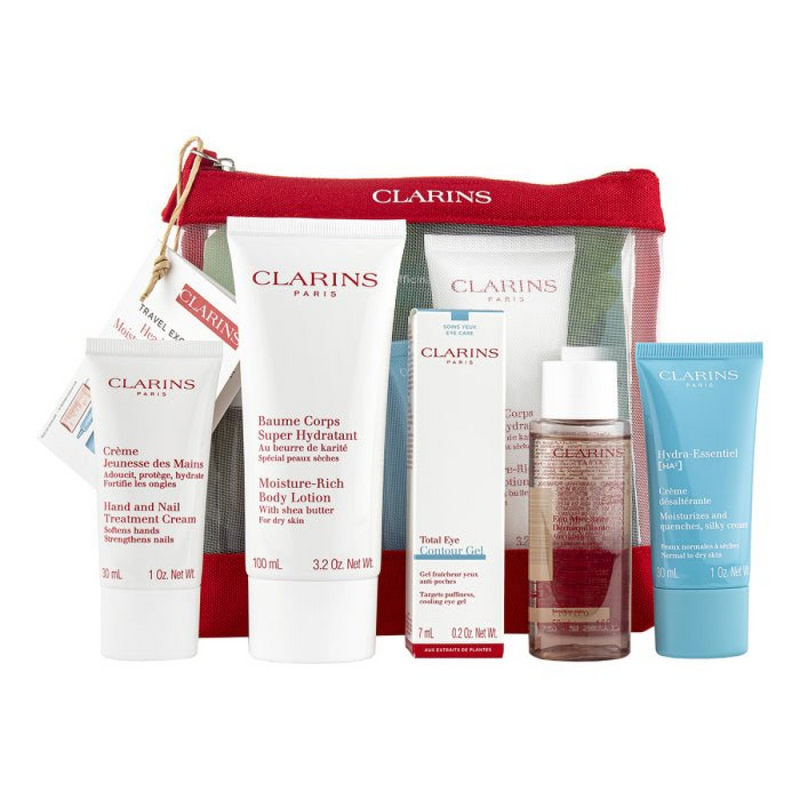 Clarins Essential Moisturizing Travel Set