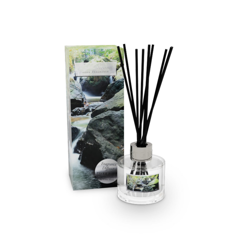 River Rock Reed Diffuser - 70ml - Up to 12 Weeks of Fragrance