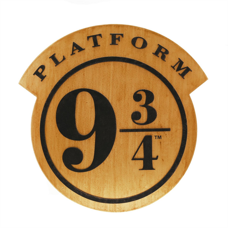 Warner Bros Harry Potter Alumni Sign Platform 9 3/4