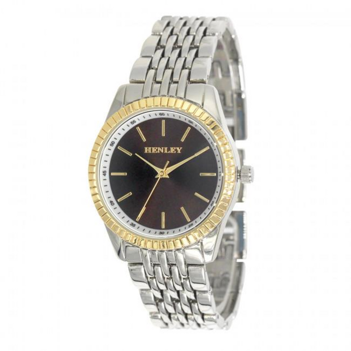 Henley Ladies Dress Bracelet Watch Gold/Gold H07328.32
