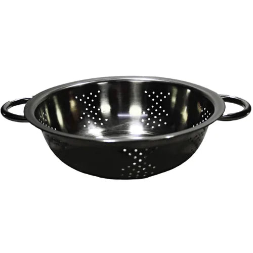 Stainless Steel Strainer Bowl Colander 2 Handles