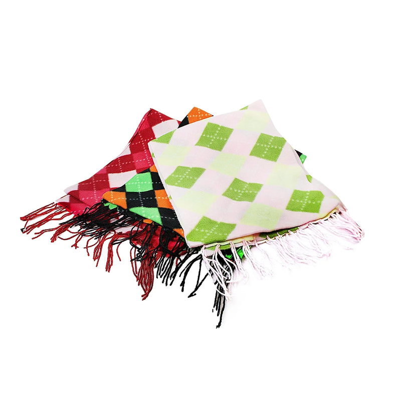 100% Acrylic Winter Scarf Assorted Colours