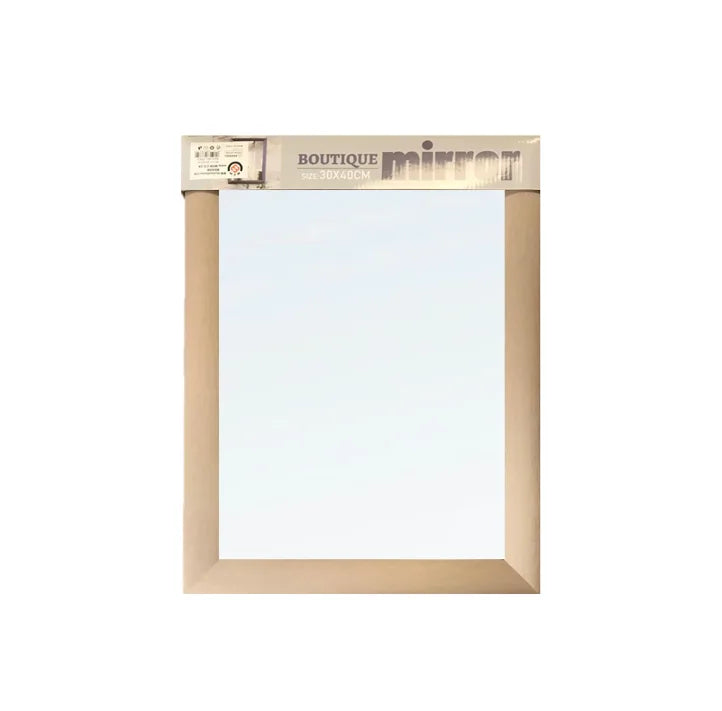 Large Plastic Framed Boutique Mirror Assorted Colours (Parcel Plus Rate)