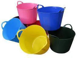 Medium Fle x i Tub Diy Storage Bucket 26L Assorted Colours Ll5126