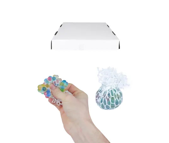 Squeeze Mesh Bead Ball Assorted Colours