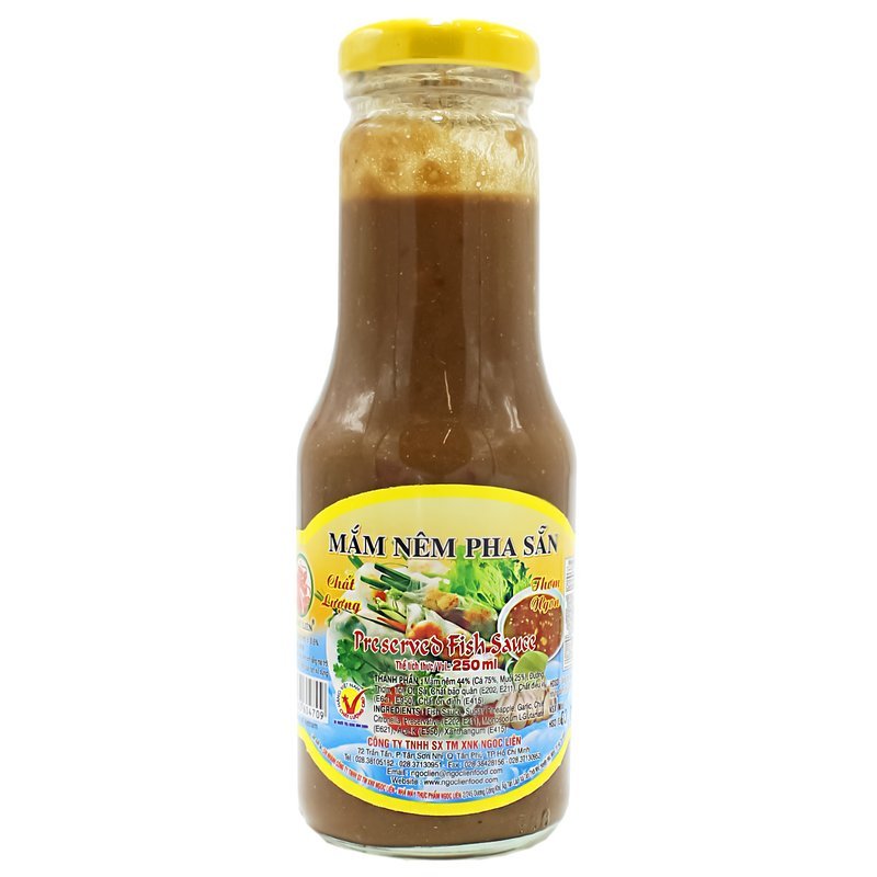 NGOC LIEN Pre-Mixed Fish Sauce Mam Nem Pha San 250ml