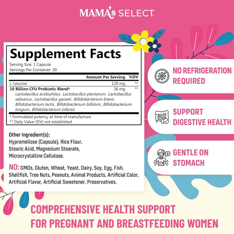 Mama's Select Prenatal Probiotics – Pregnancy & Postpartum Support