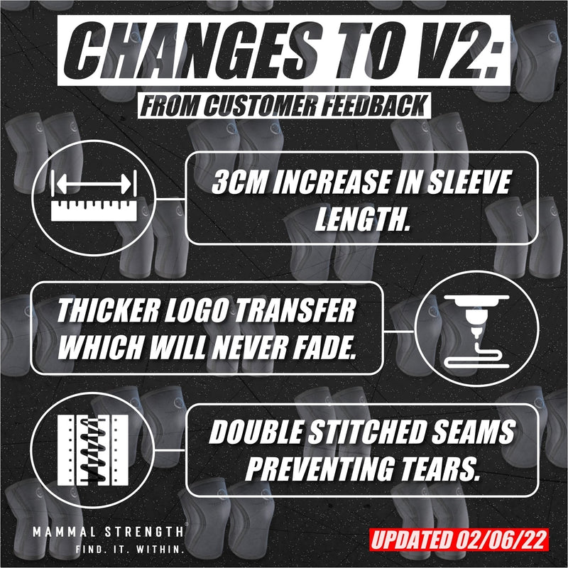 Mammal V2 7mm Knee Sleeves
