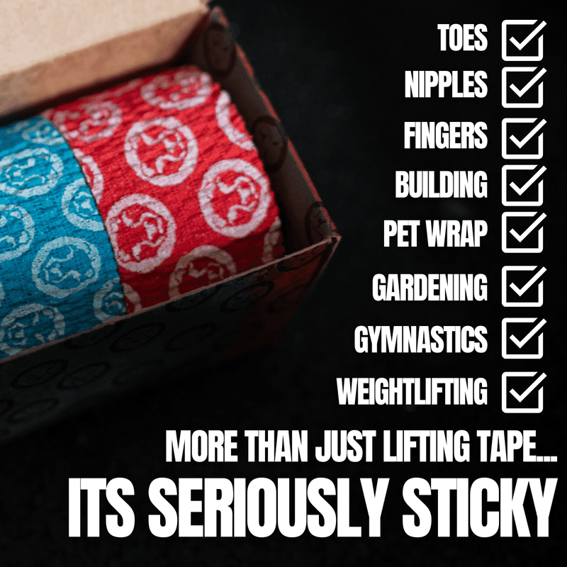 Mammal Tape - 7-Metre - Blue/Red - SPEC 2.0 (3 pack)