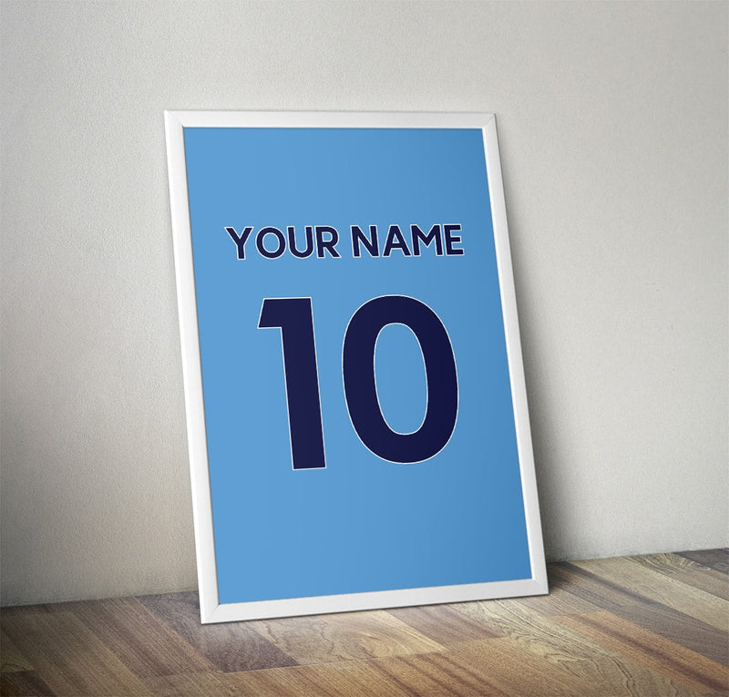 Personalised Football Shirt Print