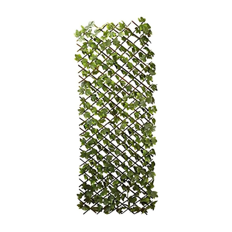 180 x 90cm Artificial Maple Leaf Expandable Willow Trellis