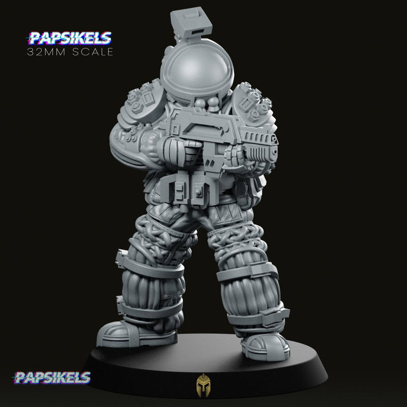 Marine Encounter Suit Alpha Miniature Sci-Fi Power-Armored Trooper