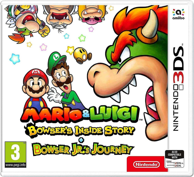 Mario & Luigi Bowser's Inside Story and Bowser Jr.'s Journey Nintendo 3DS