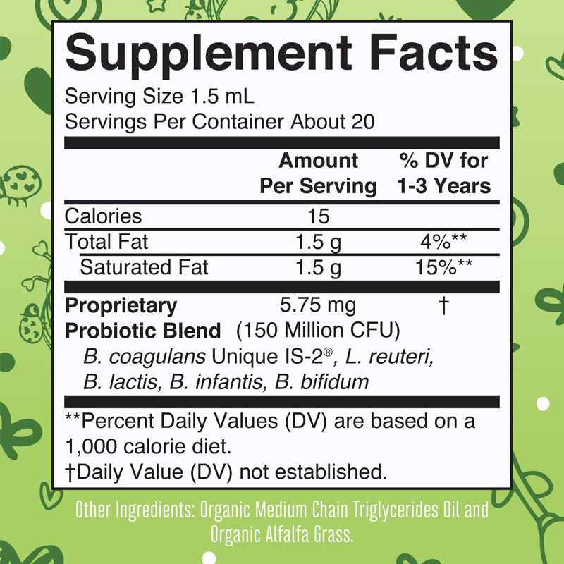 MaryRuth Organics Cocomelon Toddler Probiotic Liquid Drops – 1 oz | 150 Billion CFU | 5 Strains | USDA Organic