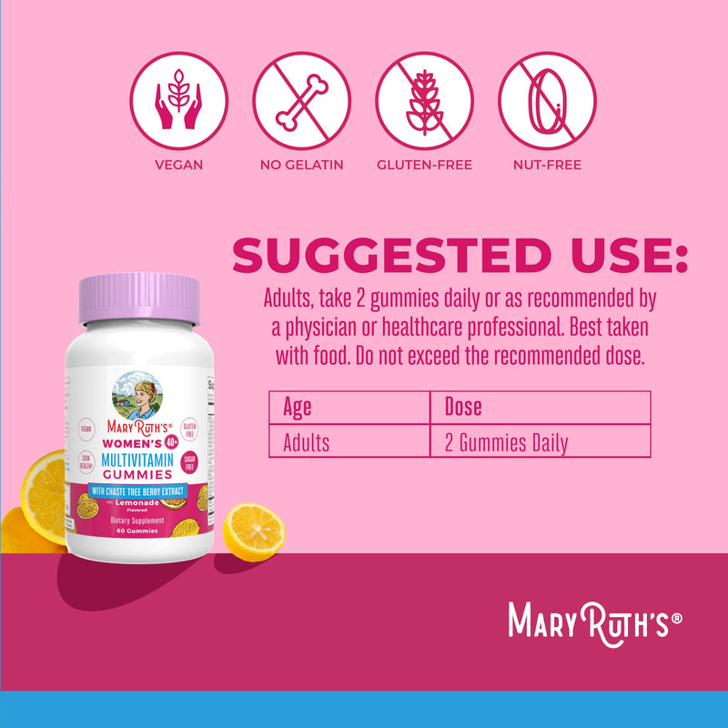 MaryRuth Organics Sugar Free Vegan Vitamin Gummy – Immune Support (60 Count)