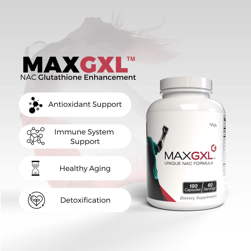 Max GXL NAC Formula | 180 Veg Capsules, 30 Servings (Pack of 2)