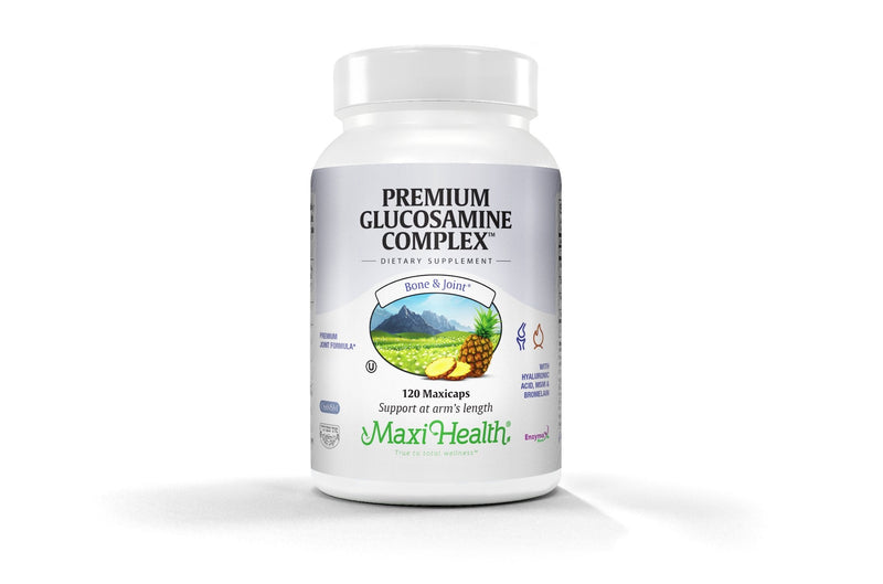 Maxi Health Premium Glucosamine Complex Joint Formula with MSM, 120 Count