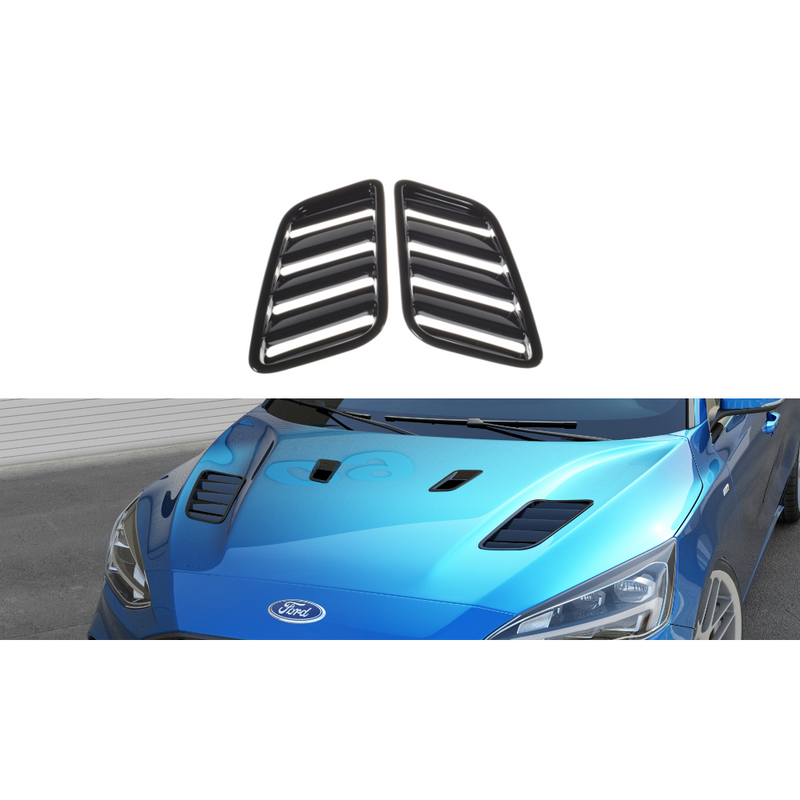 Maxton Design - Ford Focus MK4 ST-Line (2018-UP) Bonnet Vents (bigger ones)