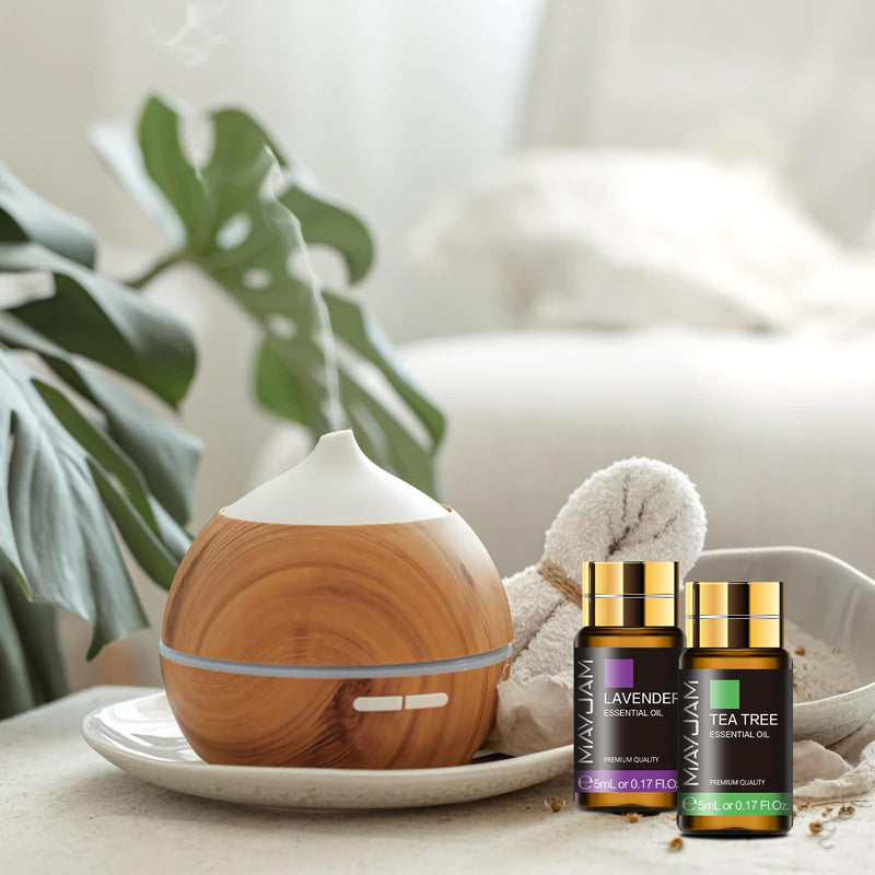MAYJAM 35x5ML Essential Oil Gift Set – Pure Essential Oils for Diffusers, Massage & DIY Soap & Candle Making