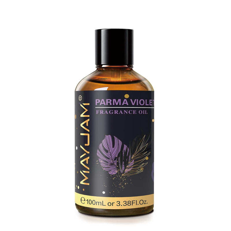 MAYJAM Parma Violet Fragrance Oil 100ml – Glass Dropper for Diffusers