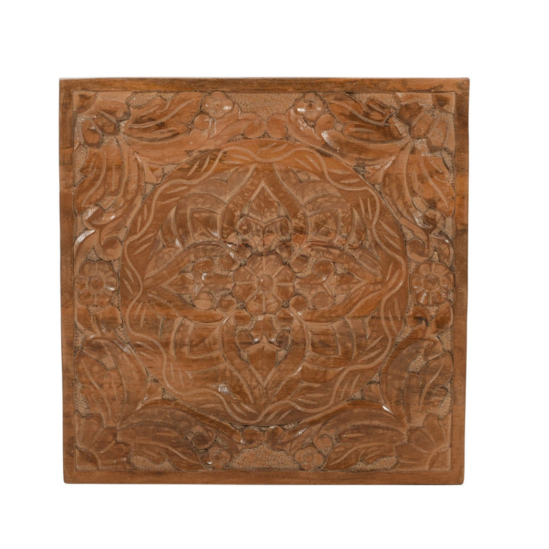 Carved Mango Wood Wall Art
