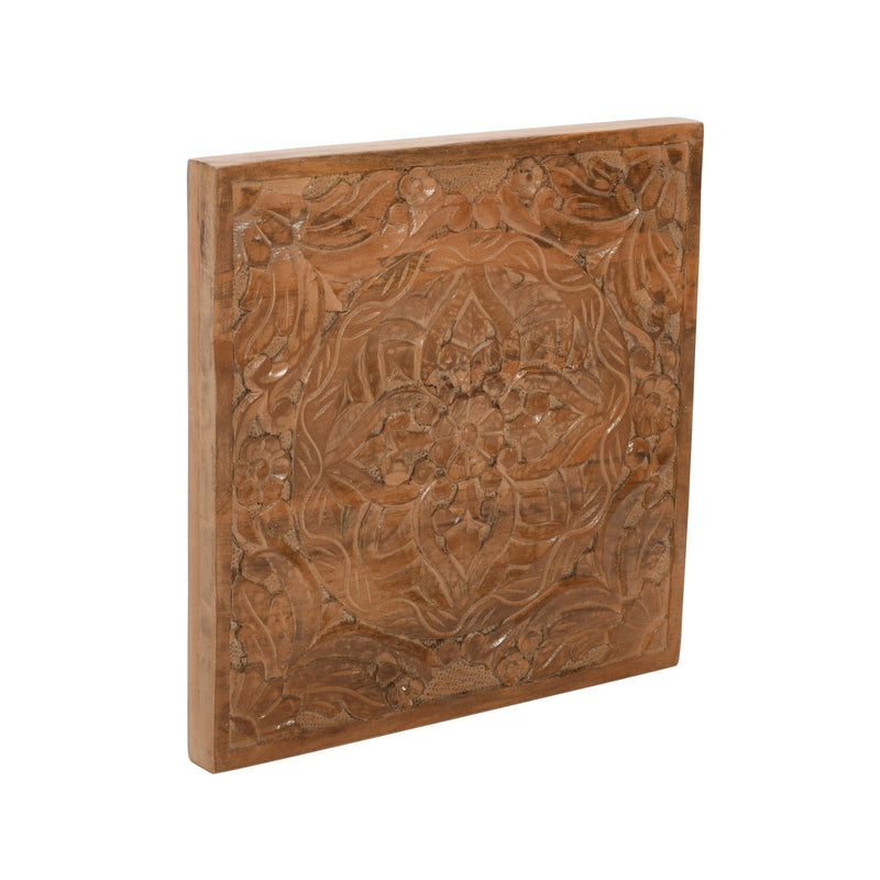 Carved Mango Wood Wall Art