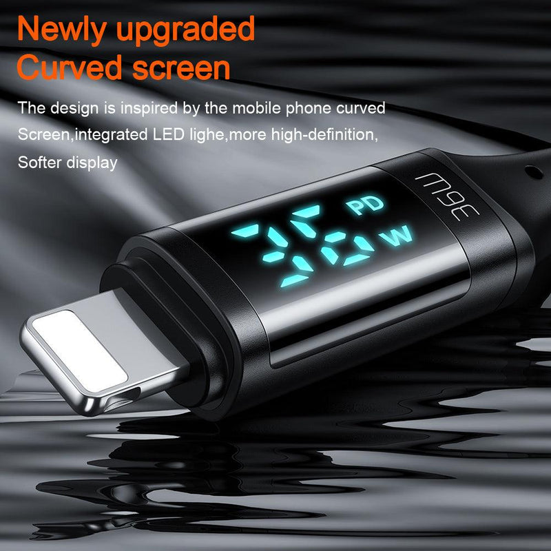 Mcdodo LED Digital Display USB-C To Lightning Fast Charger Cable 36W PD 3A Charging