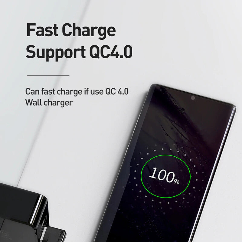 Mcdodo Right Angle Spring Coil USB-C Fast Charger Cable 3A Charging 1.8m
