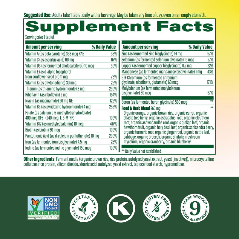 MegaFood Women 40+ Multivitamin | One Daily, Vegetarian, Methylated B12 & Folate