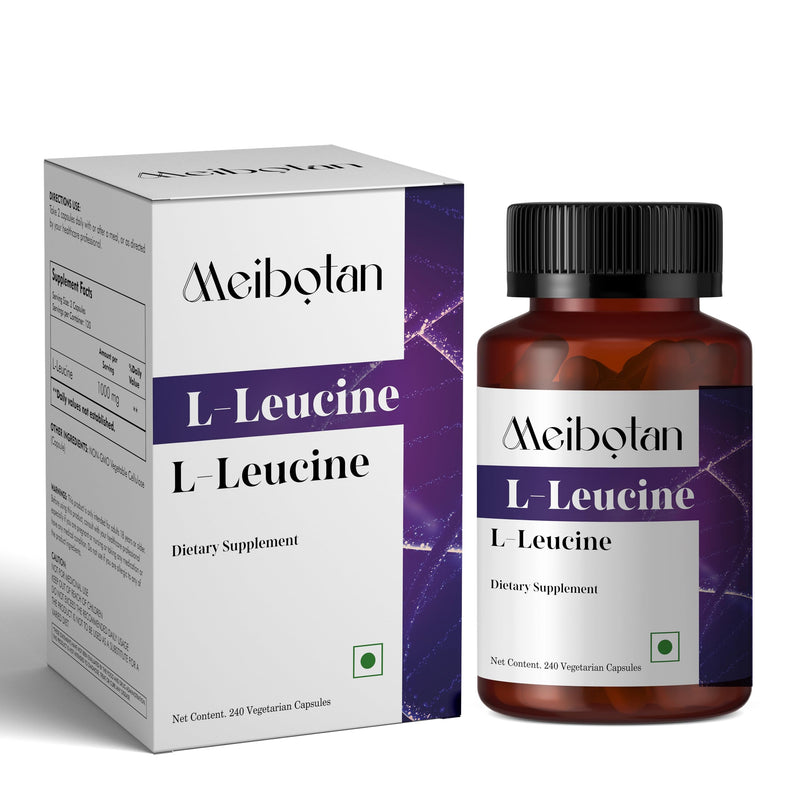 Meibotan L-Leucine 2000mg – Muscle Recovery, Non-GMO & Vegan