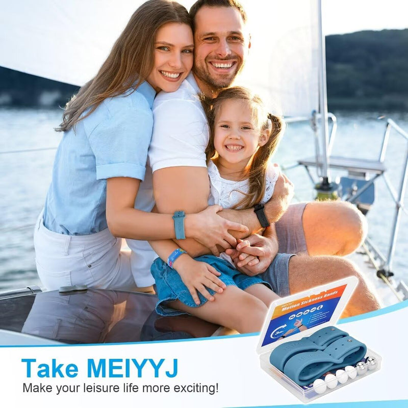 MEIYYJ Morning Sickness Relief Wristbands – Motion Sickness Bands for Travel