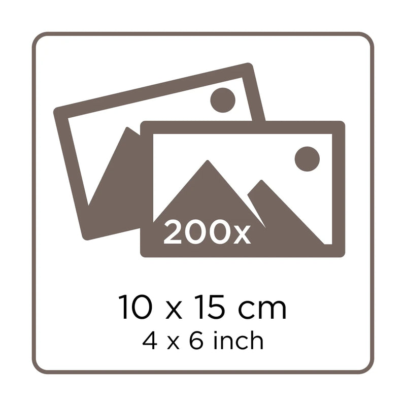 Walther Terrazzo 6x4 Slip In Stone Grey Photo Album - 200 Photos