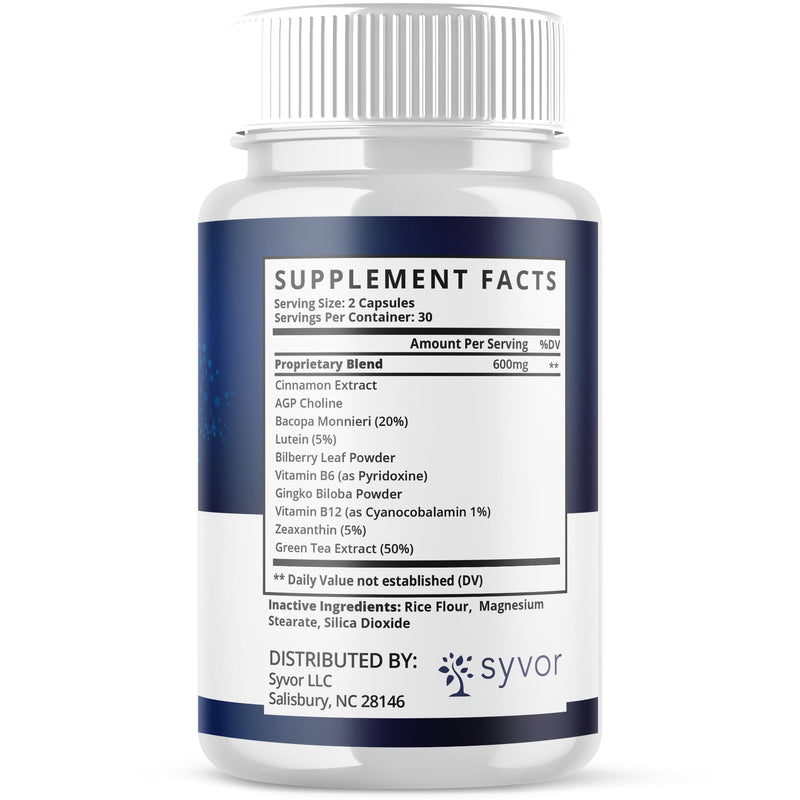 (3 Pack) Memoforce Capsules | Brain Health Support | All-Natural, Max Strength