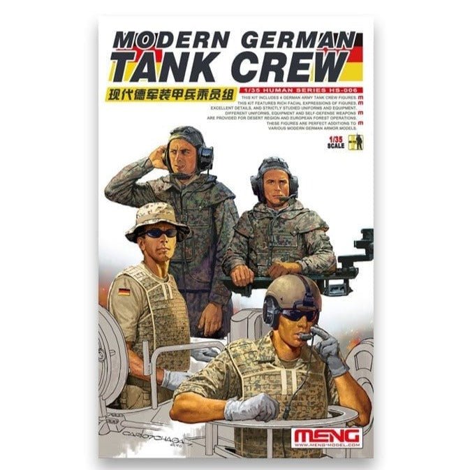MENG 1/35 Modern German Tank Crew